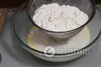 Заливной пирог с зеленым луком и яйцом - Шаг 6 Заливной пирог с зеленым луком и яйцом - Шаг 6