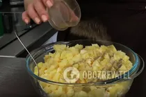 Заливной пирог с картошкой - Шаг 7 Заливной пирог с картошкой - Шаг 7