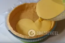 Заливний пиріг із малиною - Крок 8 Заливний пиріг із малиною - Крок 8