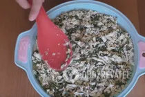 Заливной пирог с сыром "Фета" - Шаг 9 Заливной пирог с сыром "Фета" - Шаг 9