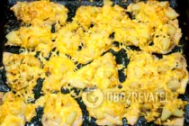 М'ясо по-французьки з курки з ананасом - Крок 7 М'ясо по-французьки з курки з ананасом - Крок 7