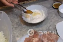 Мясо по-французски из курицы - Шаг 3 Мясо по-французски из курицы - Шаг 3