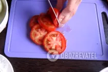 Мясо по-французски с картофелем и помидорами - Шаг 4 Мясо по-французски с картофелем и помидорами - Шаг 4