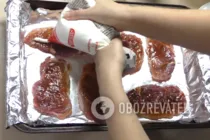 Мясо по-французски с помидорами - Шаг 6 Мясо по-французски с помидорами - Шаг 6