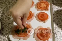 М'ясо по-французьки з курячого філе - Крок 6 М'ясо по-французьки з курячого філе - Крок 6