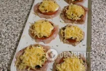 М'ясо по-французьки з курячого філе - Крок 7 М'ясо по-французьки з курячого філе - Крок 7