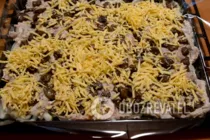 Мясо по-французски с грибами - Шаг 7 Мясо по-французски с грибами - Шаг 7