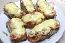 Мясо по-французски с помидорами - Шаг 8 Мясо по-французски с помидорами - Шаг 8