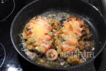 Мясо по-французски на сковороде - Шаг 8 Мясо по-французски на сковороде - Шаг 8