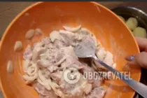 Мясо по-французски с картофелем и грибами - Шаг 1 Мясо по-французски с картофелем и грибами - Шаг 1