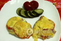 Мясо по-французски в микроволновке - Шаг 7 Мясо по-французски в микроволновке - Шаг 7
