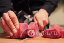 Мясо по-французски из говядины - Шаг 1 Мясо по-французски из говядины - Шаг 1