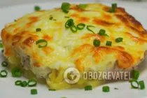 Мясо по-французски с луком и сыром - Шаг 8 Мясо по-французски с луком и сыром - Шаг 8