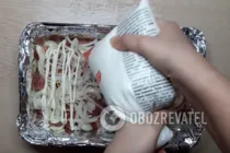 М'ясо по-французьки в духовці з картоплею - Крок 6 М'ясо по-французьки в духовці з картоплею - Крок 6