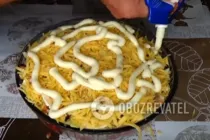 Мясо по-французски с помидорами и сыром - Шаг 8 Мясо по-французски с помидорами и сыром - Шаг 8