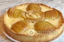 Заливной пирог с грушами - Шаг 13 Заливной пирог с грушами - Шаг 13