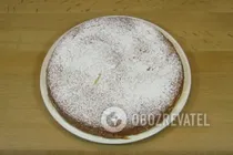 Заливной пирог с яблоками и сметаной - Шаг 8 Заливной пирог с яблоками и сметаной - Шаг 8