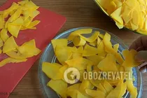 Чипсы из тыквы - Шаг 3 Чипсы из тыквы - Шаг 3