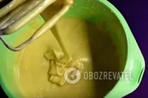 Заливной пирог с клубникой на кефире - Шаг 5 Заливной пирог с клубникой на кефире - Шаг 5