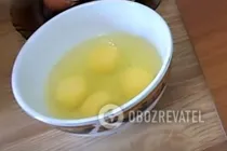 Омлет с сосисками - Шаг 1 Омлет с сосисками - Шаг 1