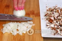 Брізоль з грибами - Крок 3 Брізоль з грибами - Крок 3