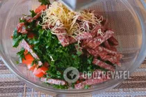 Салат "Обжорка" з квасолею - Крок 5 Салат "Обжорка" з квасолею - Крок 5