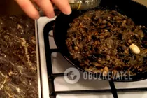 Простой пирог с грибами - Шаг 3 Простой пирог с грибами - Шаг 3