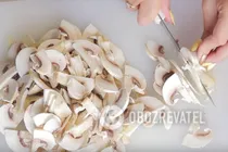 Пиріг з куркою та грибами - Крок 4 Пиріг з куркою та грибами - Крок 4
