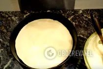 Простой пирог с грибами - Шаг 8 Простой пирог с грибами - Шаг 8