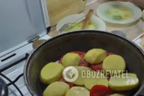 Хашлама з говядины - Шаг 3 Хашлама з говядины - Шаг 3