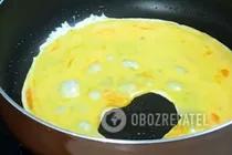 Рисовый омлет - Шаг 6 Рисовый омлет - Шаг 6