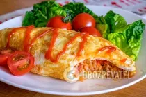 Рисовый омлет - Шаг 8 Рисовый омлет - Шаг 8