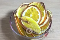 Апельсиновые чипсы - Шаг 5 Апельсиновые чипсы - Шаг 5