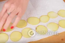 Картофельные чипсы в микроволновке - Шаг 5 Картофельные чипсы в микроволновке - Шаг 5