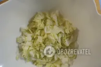 Салат с дайконом и яйцом - Шаг 1 Салат с дайконом и яйцом - Шаг 1