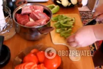 Хашлама с баклажанами - Шаг 3 Хашлама с баклажанами - Шаг 3