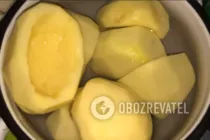 Фаршированная картошка в мультиварке - Шаг 1 Фаршированная картошка в мультиварке - Шаг 1