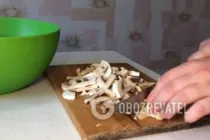 Картошка фаршированная грибами - Шаг 2 Картошка фаршированная грибами - Шаг 2