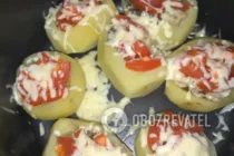 Фаршированная картошка в мультиварке - Шаг 7 Фаршированная картошка в мультиварке - Шаг 7