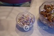 Салат с фасолью и сухариками - Шаг 7 Салат с фасолью и сухариками - Шаг 7