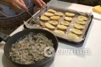 Картошка фаршированная грибами - Шаг 8 Картошка фаршированная грибами - Шаг 8