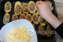 Картошка фаршированная фаршем в духовке - Шаг 8 Картошка фаршированная фаршем в духовке - Шаг 8