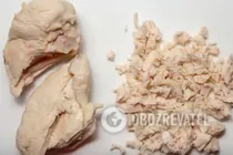 Лоранский пирог с курицей и грибами - Шаг 3 Лоранский пирог с курицей и грибами - Шаг 3