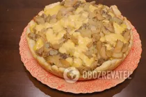 Пирог с грибами в мультиварке - Шаг 8 Пирог с грибами в мультиварке - Шаг 8