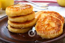 Сирники з яблуками - Крок 6 Сирники з яблуками - Крок 6