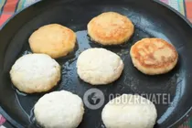 Сирники з яблуками - Крок 5 Сирники з яблуками - Крок 5