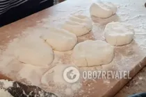 Сырники с бананом - Шаг 6 Сырники с бананом - Шаг 6
