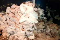Пирог с курицей и грибами из слоеного теста - Шаг 7 Пирог с курицей и грибами из слоеного теста - Шаг 7