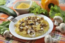 Банош с грибами - Крок 9 Банош с грибами - Крок 9