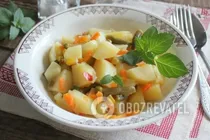 Картошка с овощами в рукаве - Шаг 7 Картошка с овощами в рукаве - Шаг 7